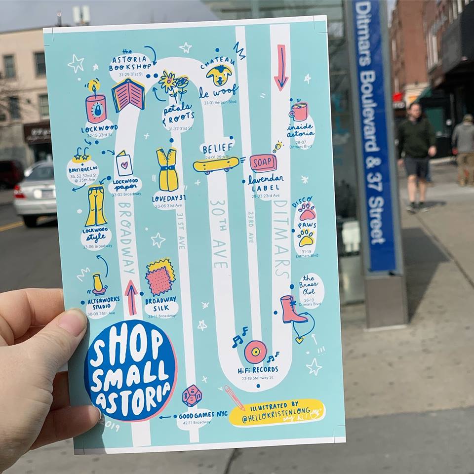 Image via Shop Small Astoria Facebook