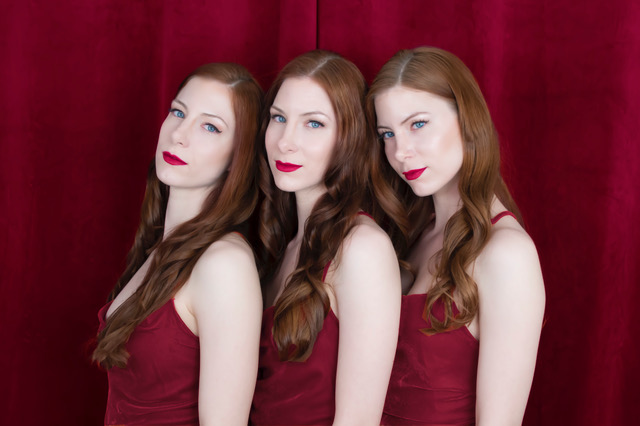 Triplets Hollywood Glam