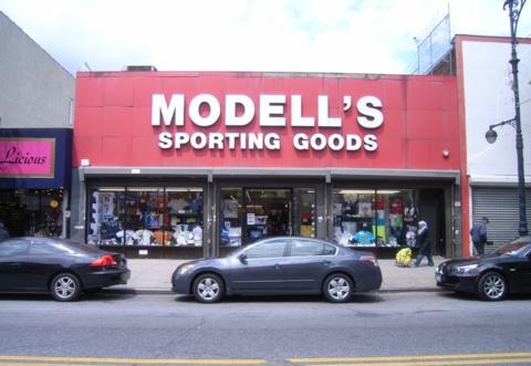 The current Astoria's Modell's