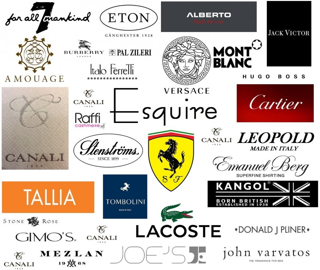All the brands carried by Esquire