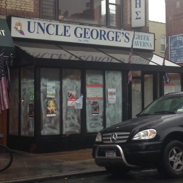 Uncle George's, 33-19 Broadway. No word yet on what it'll be! 